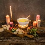 zestaw do fondue twinkle biały
