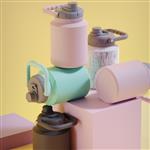 asobu butelka mini jug pink, 975ml