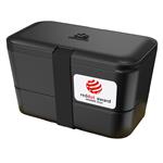 lunchbox nestable - onyx black - 1500ml 