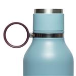 asobu butelka z miską dla psa niebieska, 975ml