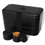 lunchbox nestable - onyx black - 1500ml 