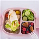 lunchbox kids window - pink - 800ml
