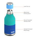 asobu butelka termiczna urban pastel blue, 473ml
