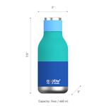 asobu butelka termiczna urban pastel blue, 473ml