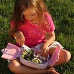 lunchbox kids window - pink - 800ml