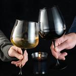 splitglass - zestaw 2 czarnych kieliszków bolgheri