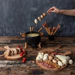 fondue elektryczne  party zestaw