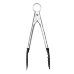 silikonowe szczypce mini czarne 17,8cm