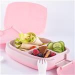 lunchbox kids window - pink - 800ml